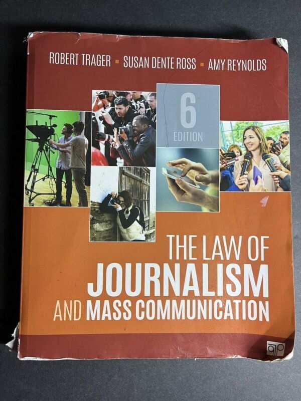 The Law of Journalism and Mass Communication by Reynolds paperback