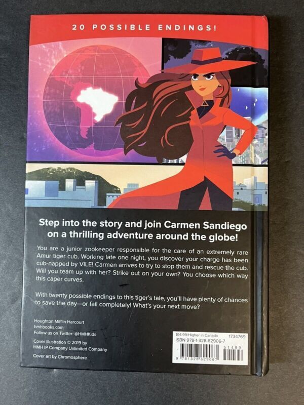 Endangered Operation Carmen Sandiego Chase Your Own Capers book