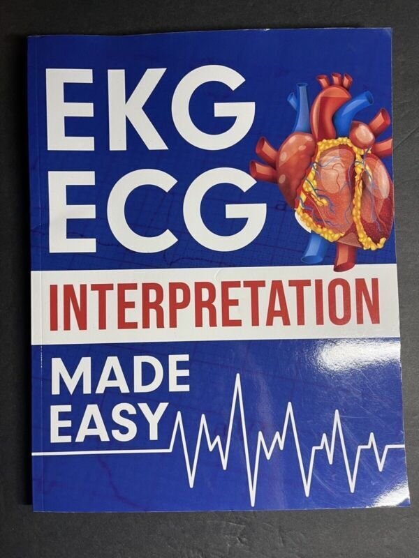 EKG | ECG Interpretation Made Easy: An Illustrated - Paperback, by NEDU