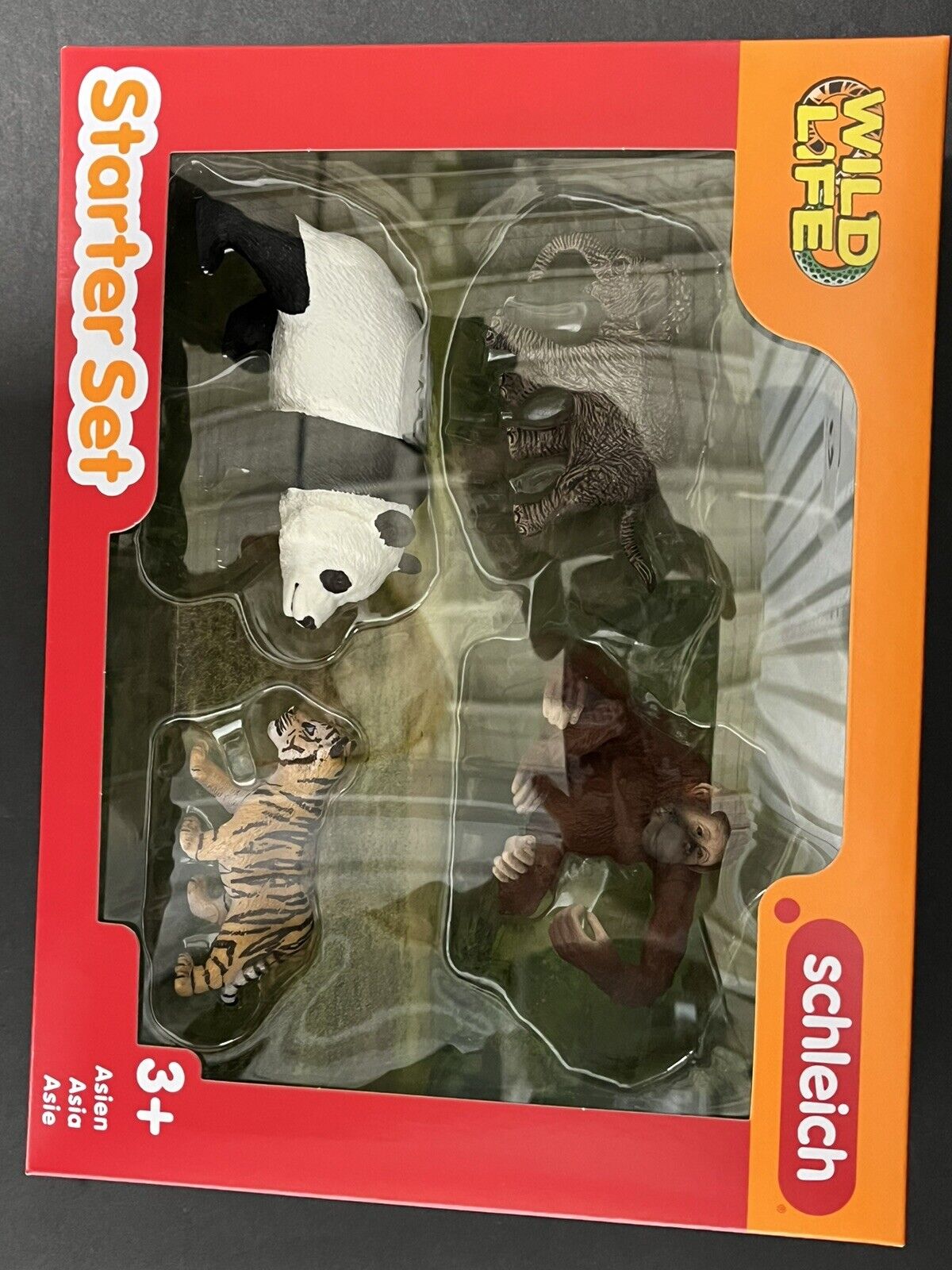 Schleich 42736 Wild Life Asia Starter Set