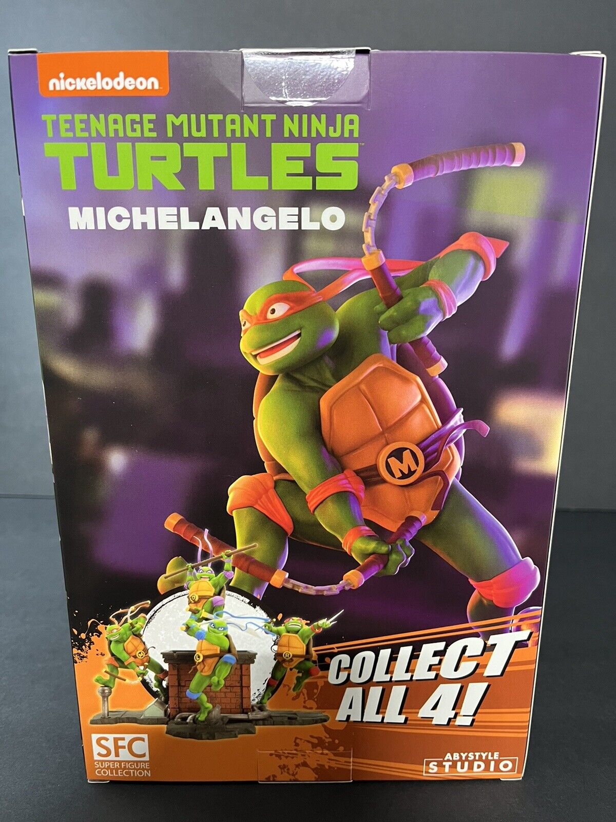 Teenage Mutant Ninja Turtles Michelangelo 7.7" Tall Sfc..