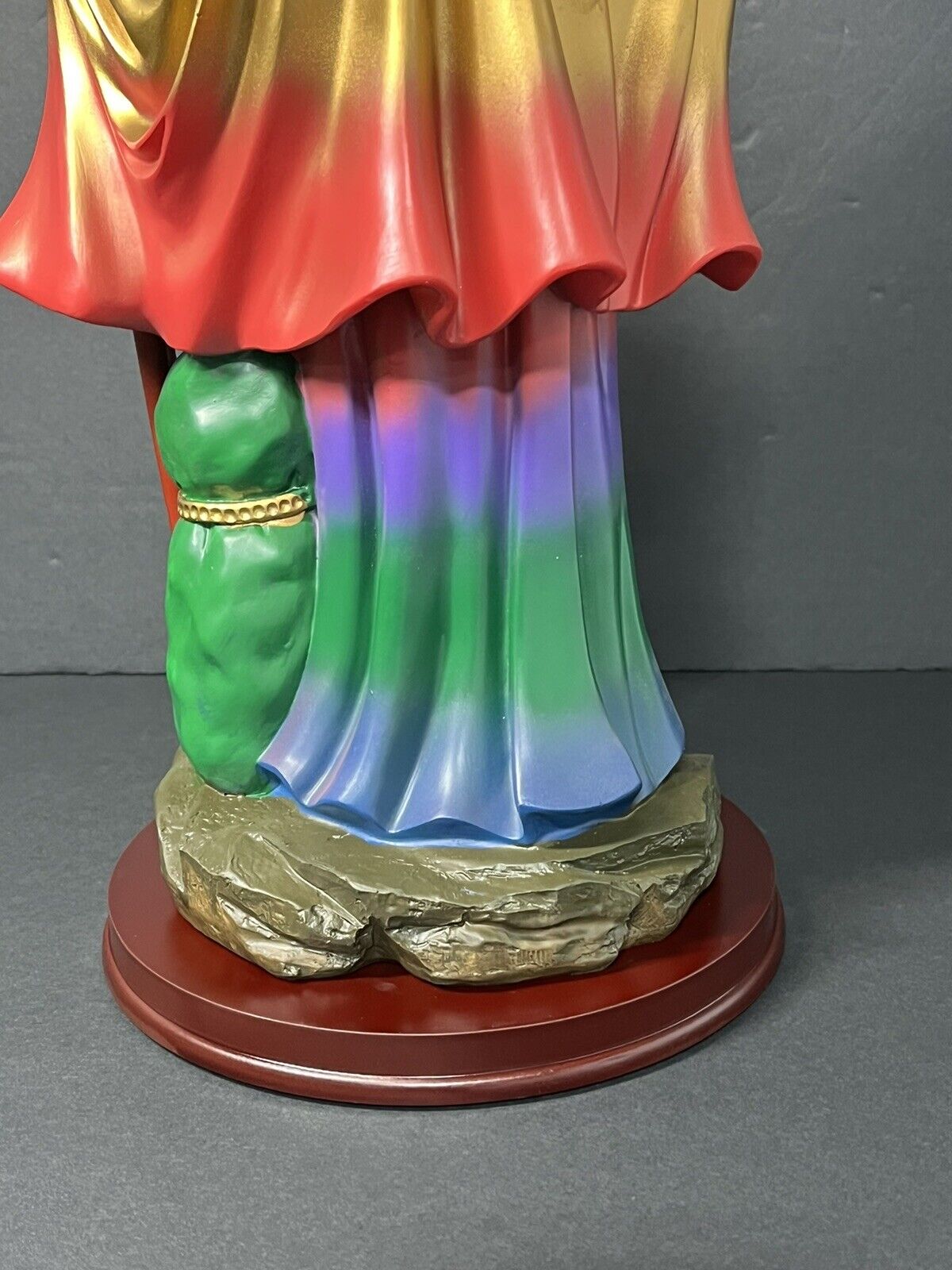 Santa Muerte Saint Death 7 Colores Statue Figurine, 16", 2008J-16