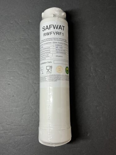 SAFWAT RWFVRF1 Refrigerator Water Filter (1 Pack)