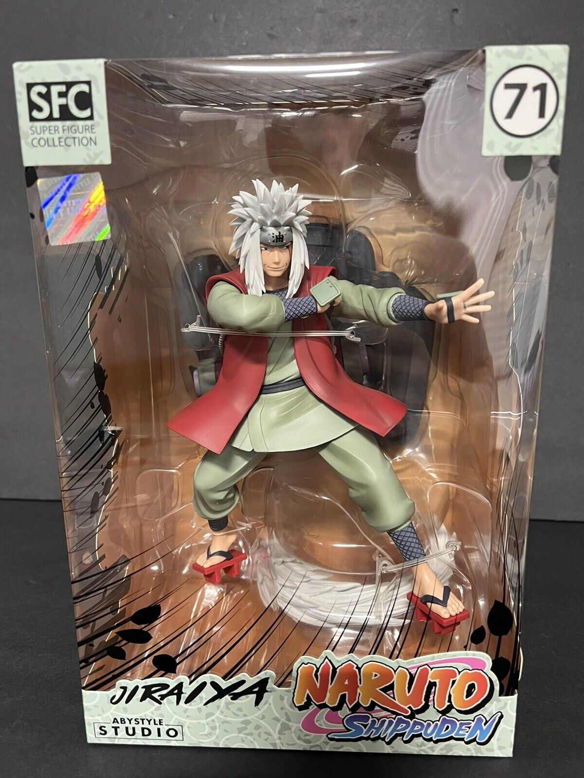 Naruto Shippuden Jiraya 7.5" Tall Sfc Collectible Pvc