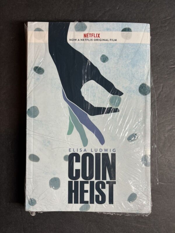 Coin Heist by Elisa Ludwig Trade Paperback Book- Netflix