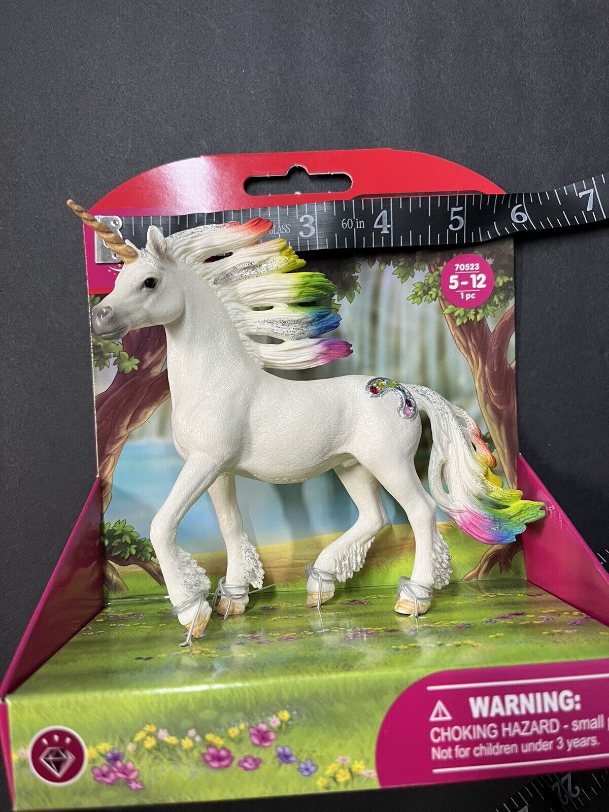 Schleich 70523 Rainbow Unicorn, Stallio