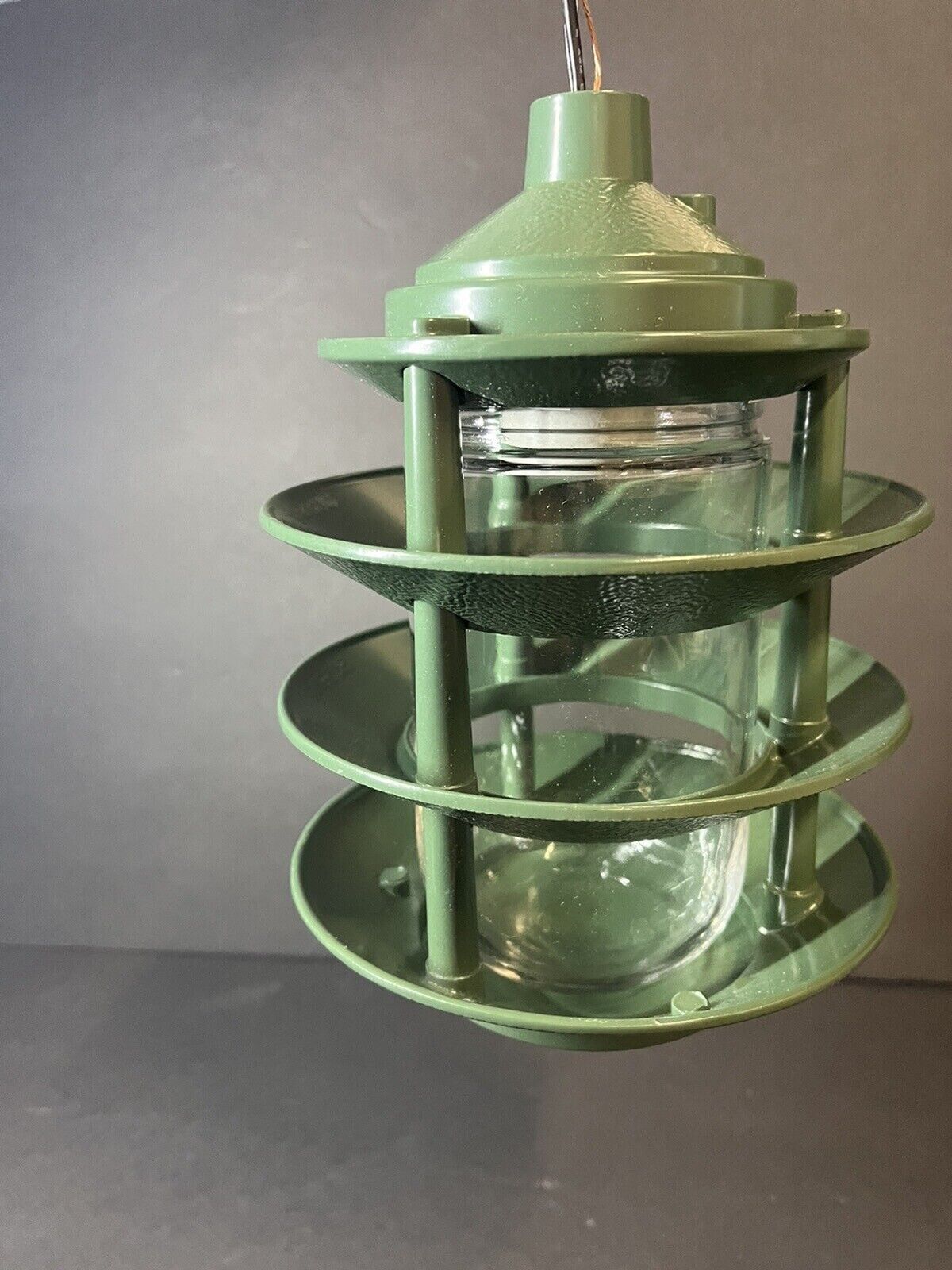 Greenfield made in usa weatherproof path light /Green, Four Tier