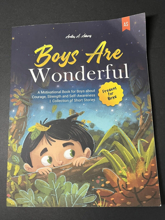 Boys Are Wonderful By Amber Adams Book..