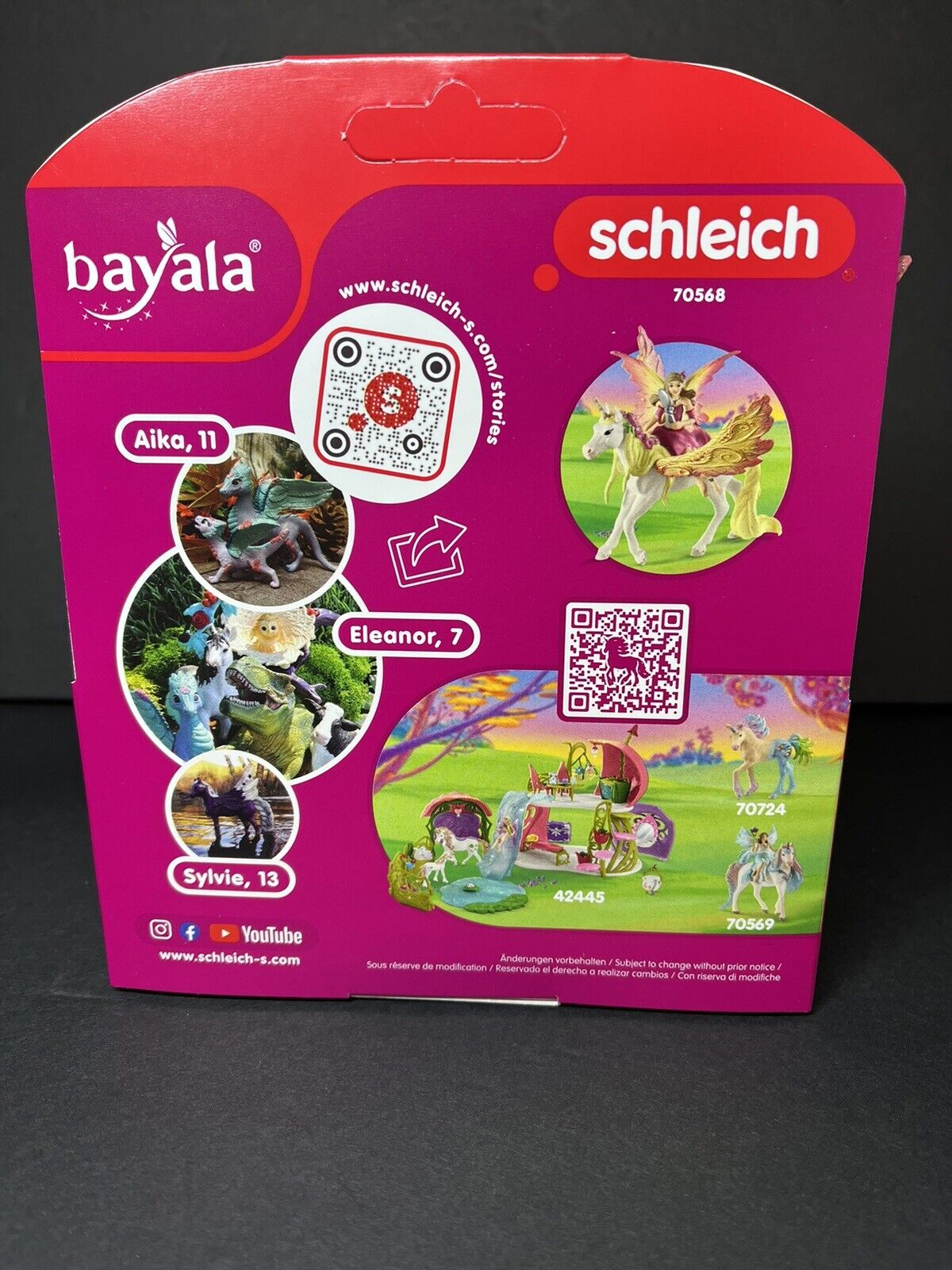 Schleich 70568 Fairy Feya with Pegasus Unicorn Fairy Toy Playset