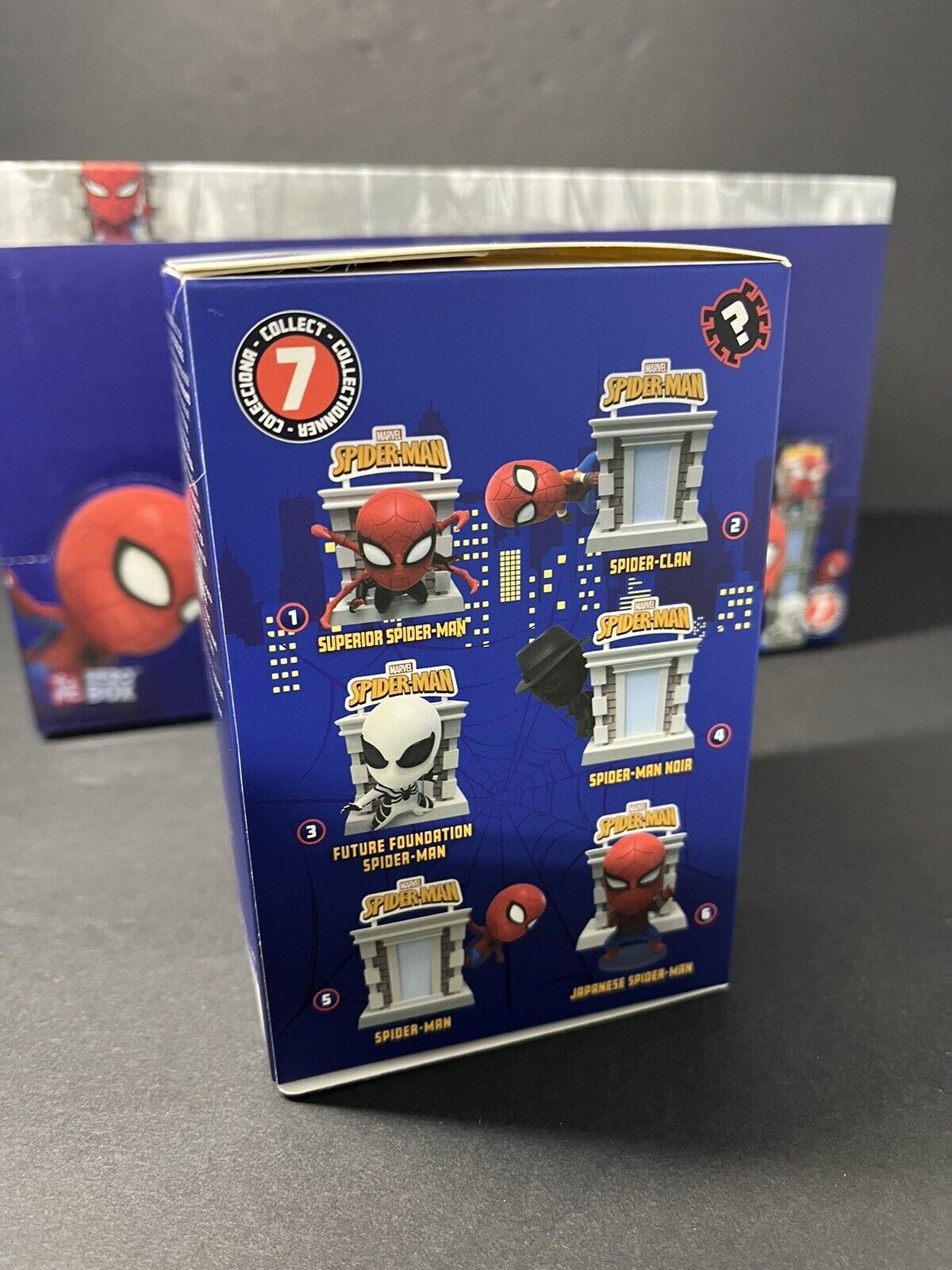 6 Pack YuMe Spider-Man Tower Series Hero Box - Blind Box  3"