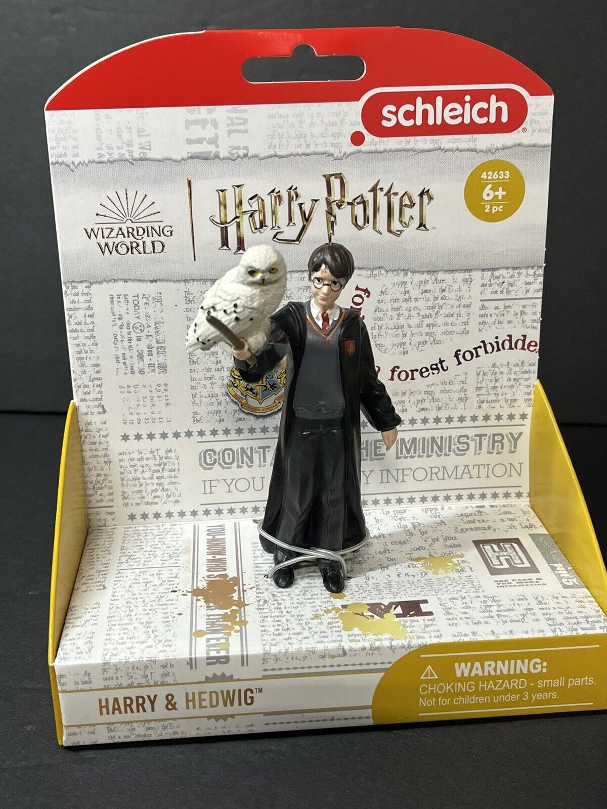 Schleich 42633 Harry and Hedwig 2-Piece Set from Wizarding World..