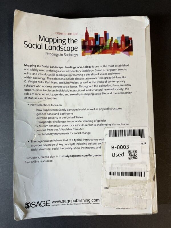 Mapping the Social Landscape : Readings in Sociology Paperback