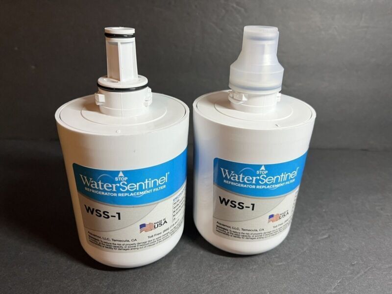 Lot of 2 Water Sentinel WSG-1 Replacement Fridge Filter