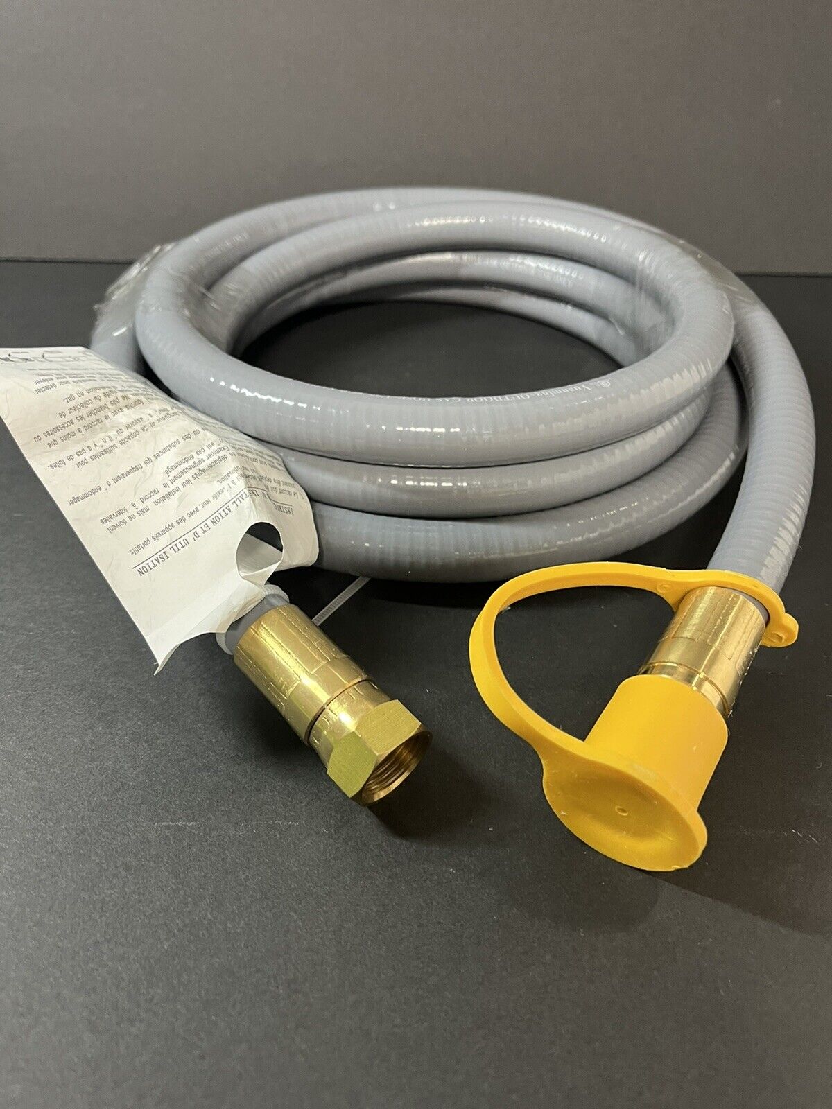 Yuanming  1/2-Inch outdoor Natural Gas Hose  10'..