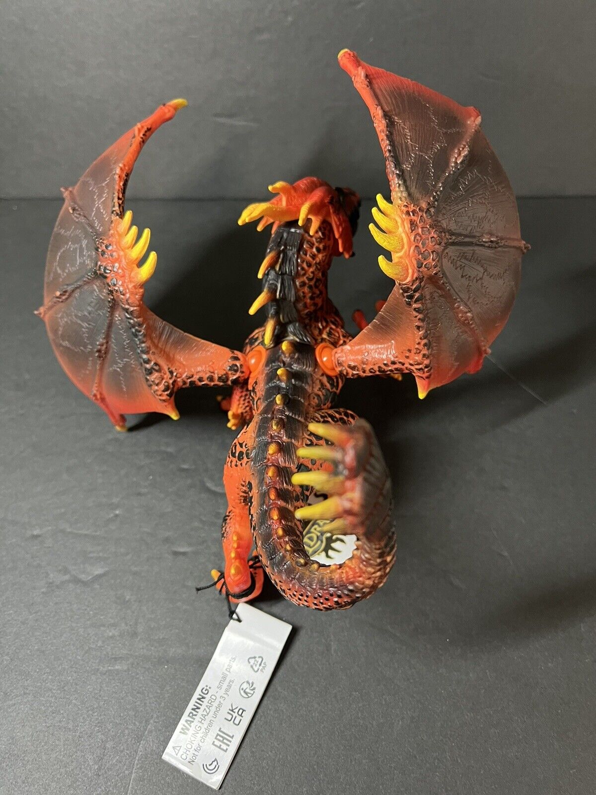 Schleich 70138 Lava Dragon Action Figure Character Toy with Movable Wings