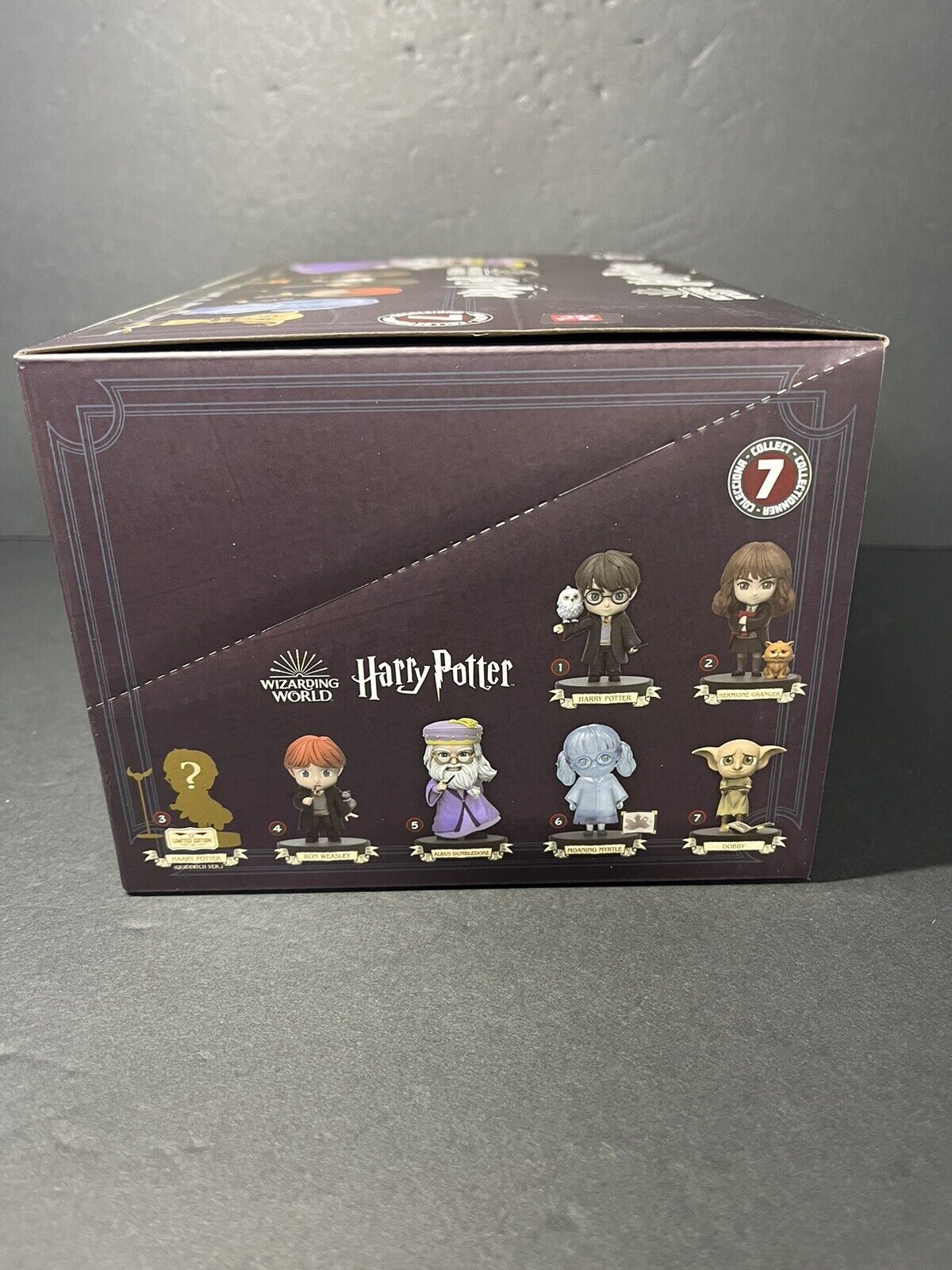 6 Pack Wizarding World Harry Potter Hero Box - Blind Box Cdu 3''