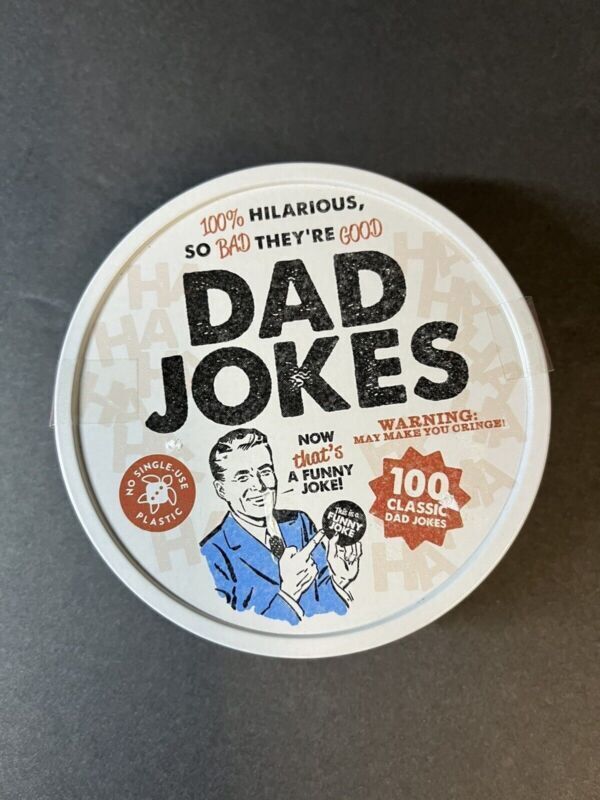 Lot of 2 DAD JOKES By Professor Puzzle 100 Classic Funny And Bad Jokes Comedy