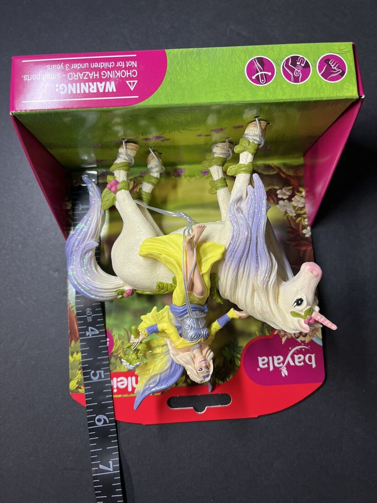 Schleich 70565 Fairy Sera with Blossom Unicorn Fairy Toy Playset