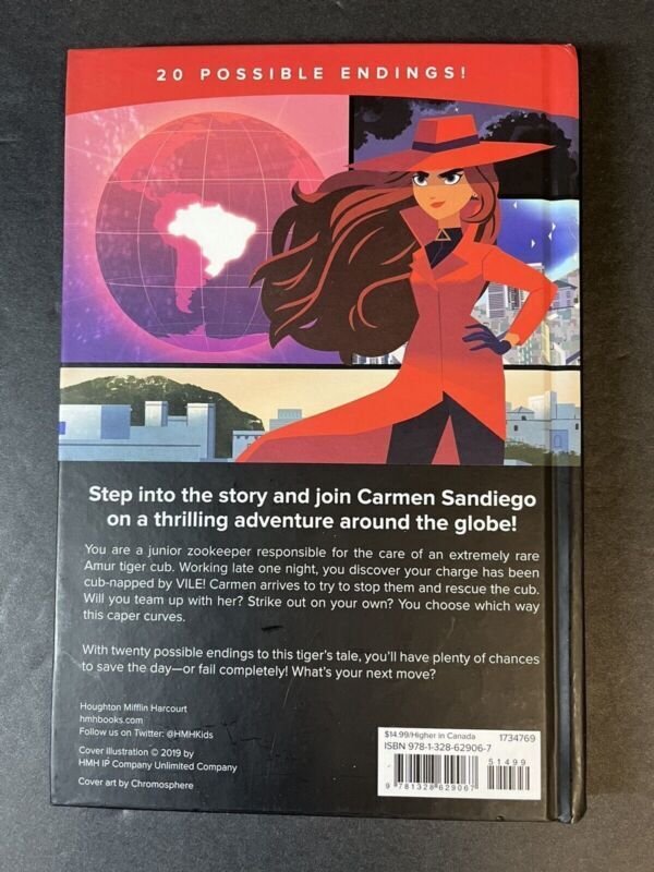 Endangered Operation Carmen Sandiego Chase Your Own Capers book