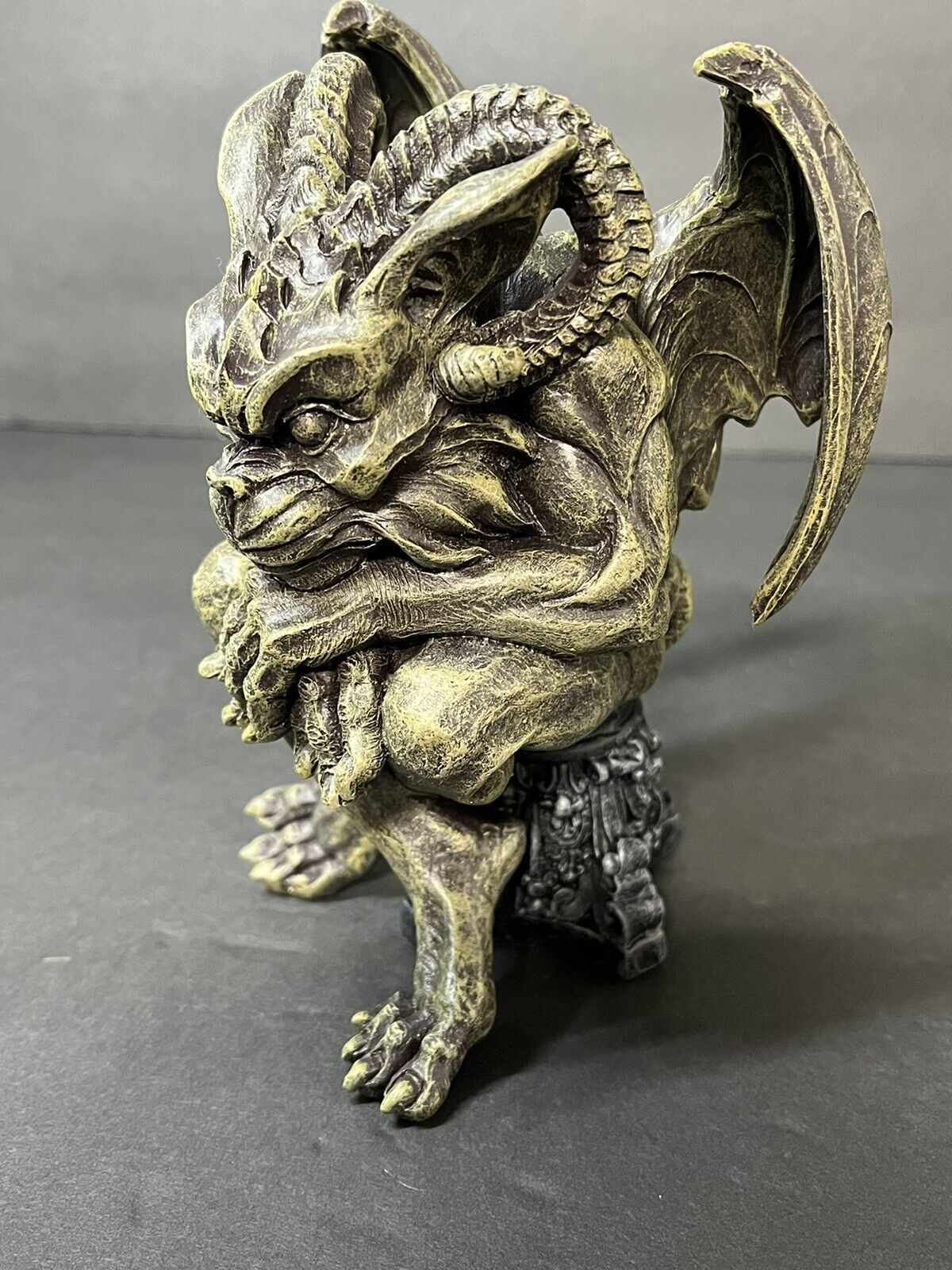 Gargoyle Horned Statue 6 inches 13388