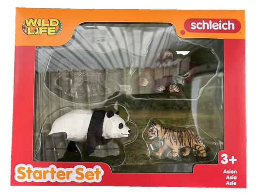 Schleich 42736 Wild Life Asia Starter Set