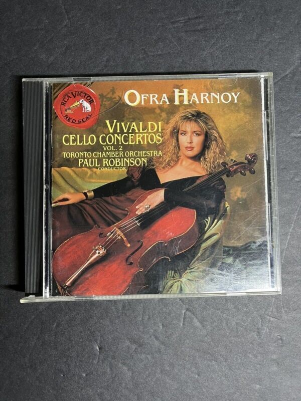 Antonio Vivaldi: Cello Concertos, Volume 2 (CD, Nov-1989, RCA) Ofra Harnoy