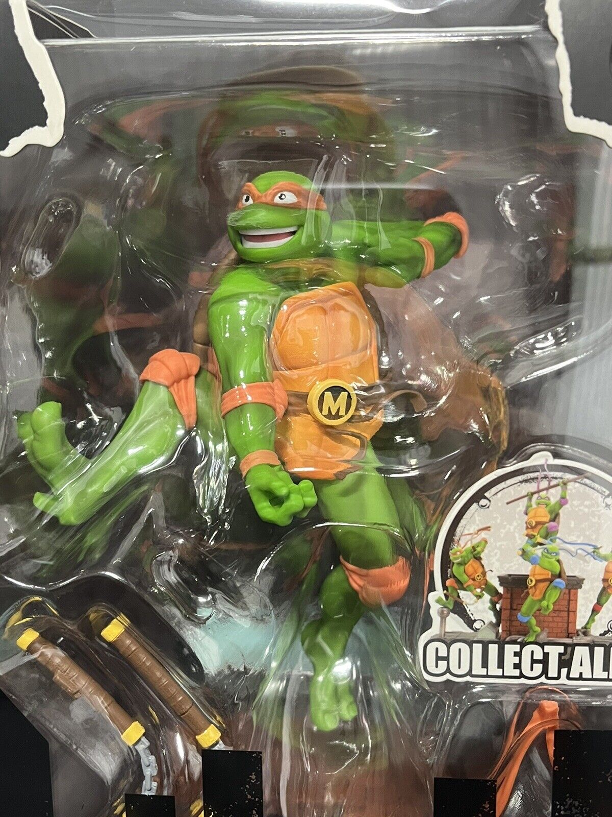 Teenage Mutant Ninja Turtles Michelangelo 7.7" Tall Sfc..