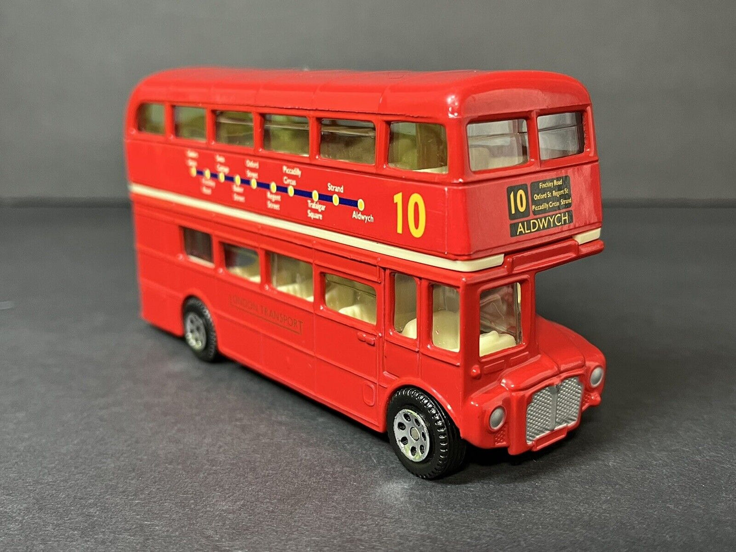 Corgi London #10 Transport Routemaster Bus ALDWYCH DieCast Double Decker..