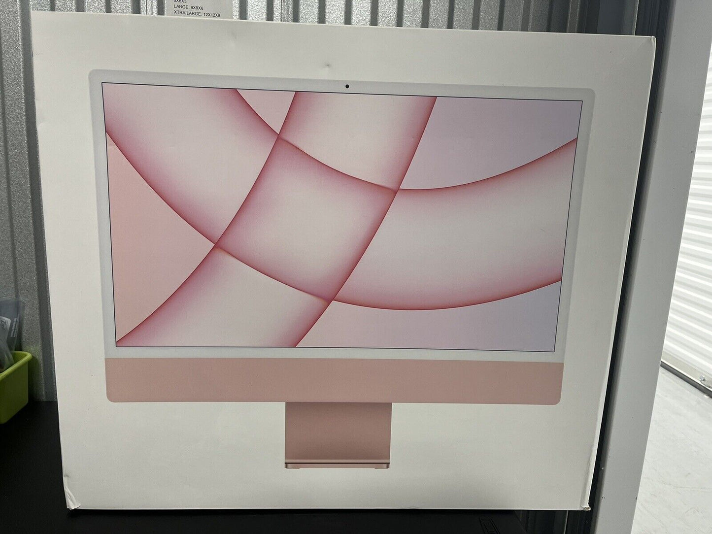 Apple iMac Pink 24-Inch M1" 2021 Models (A2438)  EMPTY BOX ONLY...