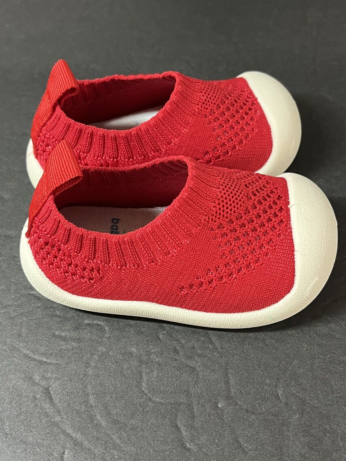 BabyWaves Premium Baby Mesh Toddler Shoes first Walker size 3 Red