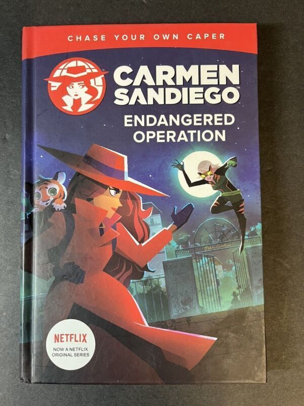 Endangered Operation Carmen Sandiego Chase Your Own Capers book