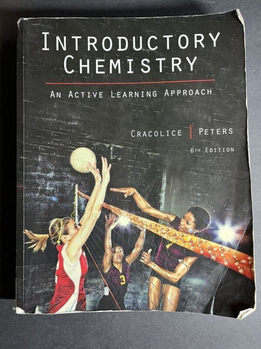 Introductory Chemistry: An Active Learning Approach by Cracolice, Mark S