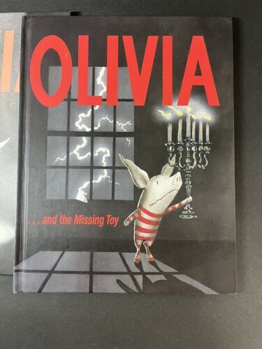 Olivia and the Missing Toy by Ian Falconer First Edition Hardcover LOT OF 2