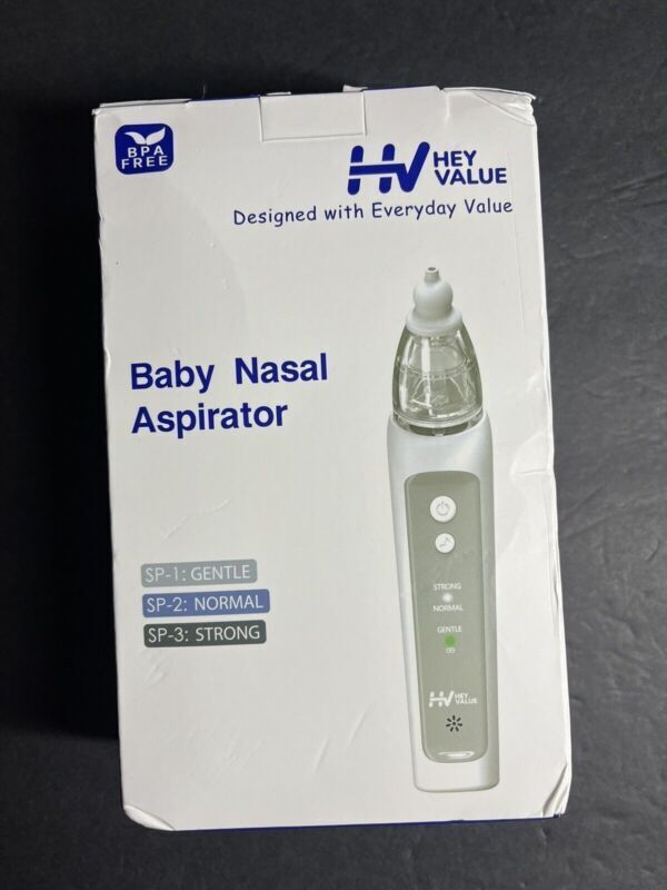 Hey Value Baby BC025 Adjustable Volume Rechargeable Electric Nasal Aspirator