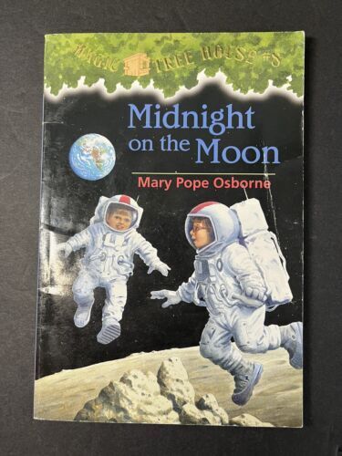 Midnight on the Moon (Magic Tree House, No. 8 Osborne, Mary Pope LOT OF 2 BOOKS