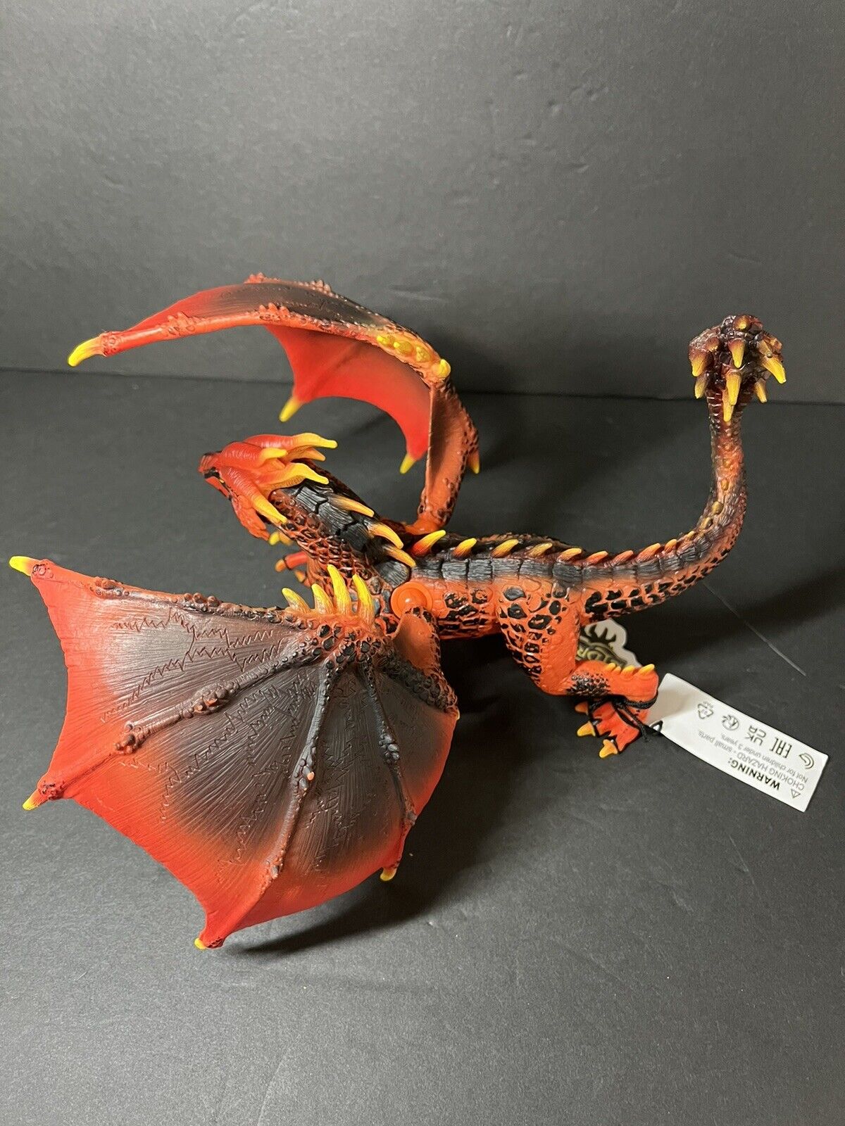 Schleich 70138 Lava Dragon Action Figure Character Toy with Movable Wings