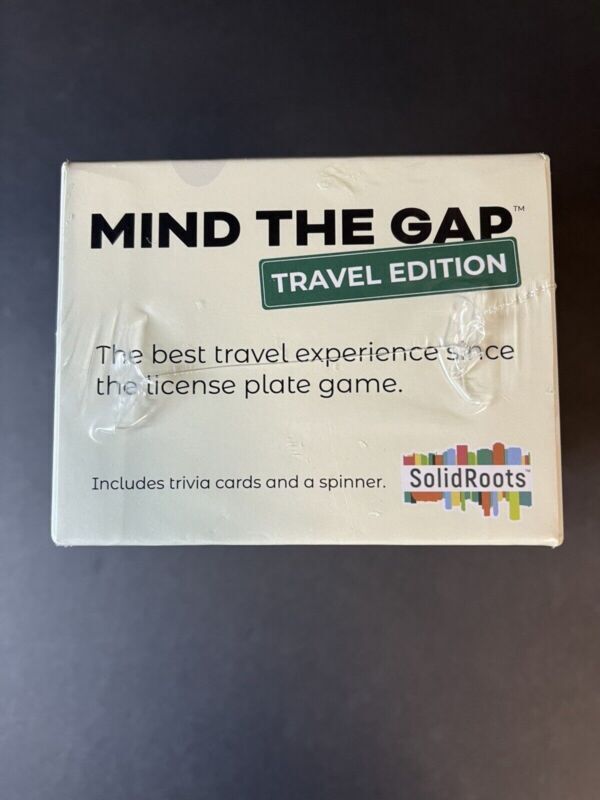 Mind The Gap A Trivia Game for Everyone - Travel Edition 500 Questions