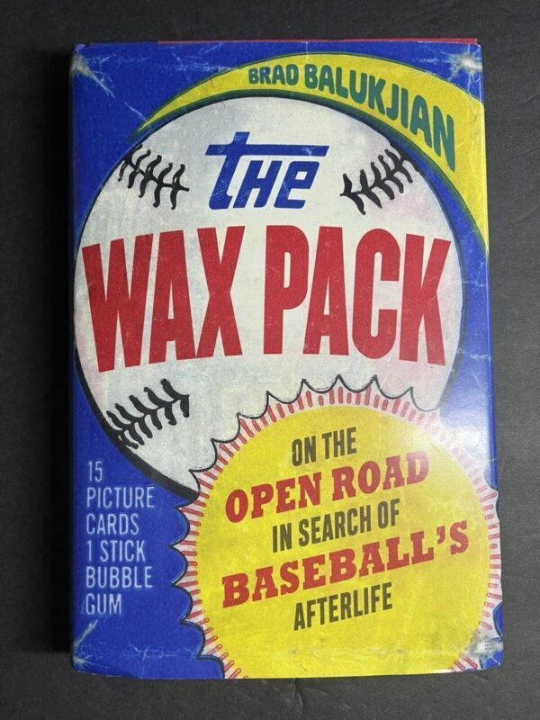 THE WAX PACK BY BRAD BALUKJIAN, SIGNED-INSCRIBED-PERSONALIZED