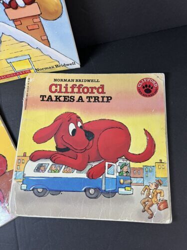 Clifford The Big Red Dog Books Paperback LOT OF 3