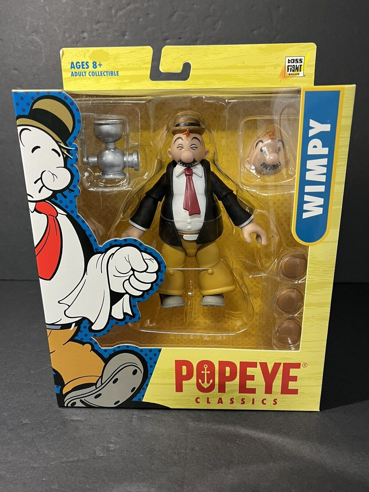 Popeye Classics Action Figure: J. Wellington Wimpy