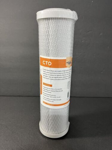 Carbon Block Water Filter Replacement CTO-F10-5