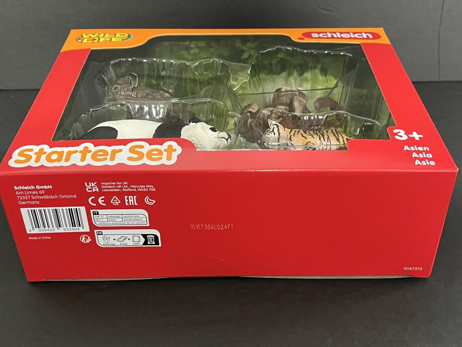 Schleich 42736 Wild Life Asia Starter Set