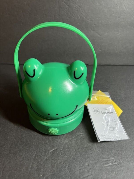 Lot of 2 Kids Sun Squad Portable Lanterns Camping, Holloween Frog/ green