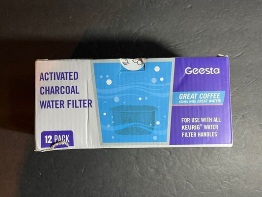 Geesta 11 Pack Replacement Charcoal Water Filters for Keurig Coffee Machine