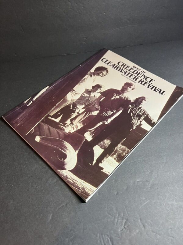 The Best of Creedence Clearwater Revival (1986, Paperback) Piano Vocal Chords