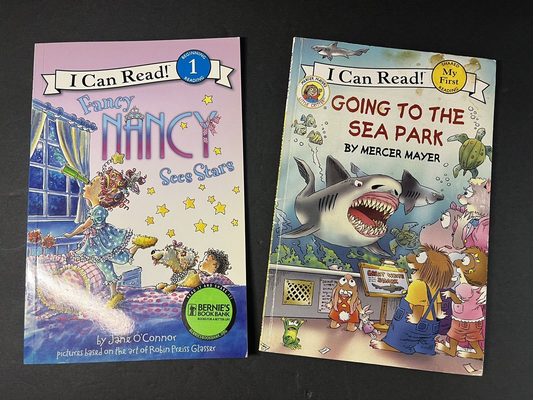 Little Critter: Going to the Sea Park (My First I Can Read) - Paperback LOT OF 2