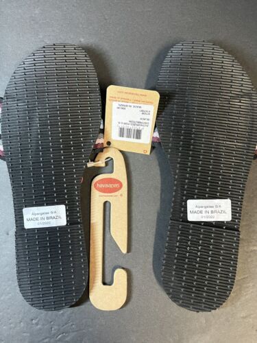 Havaianas Malta Mix Women's Flip Flops, Size 9/10W, New, Women's Sanda