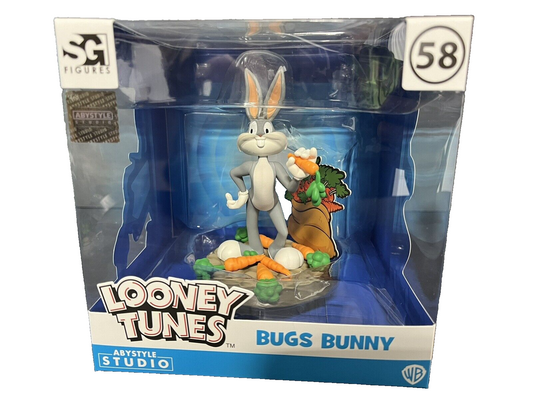 Looney Tunes Bugs Bunny 4.7" Tall Sfc Collectible Pvc Figure..