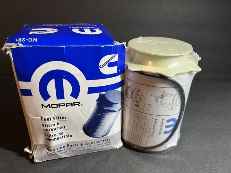 Mopar Diesel Fuel Filter & Oil Filter for 13-18 Ram For 3500 4500 5500 6.7L