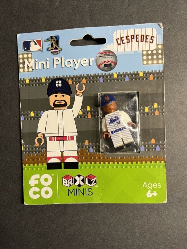 Lot 2 Foco Mini Figure Player Mets , #52, #34 Syndergaard MLB